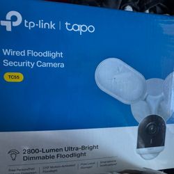 TP-Link Wired Floodlight Security Camera 
