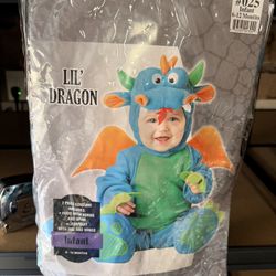 Lil' Dragon 6-12 months Infant Costume