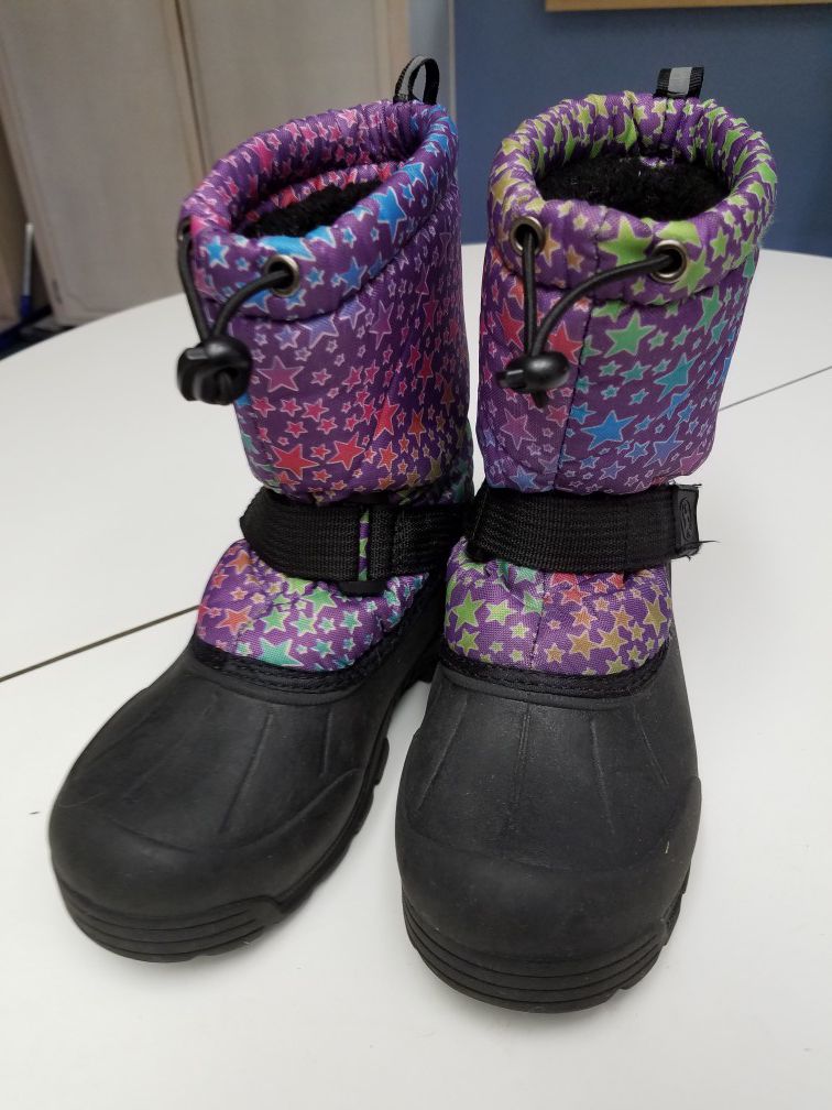 Northside snow boots rain boots thermal light size 1 kids