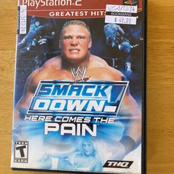 Ps2 Smackdown Here Comes Pain