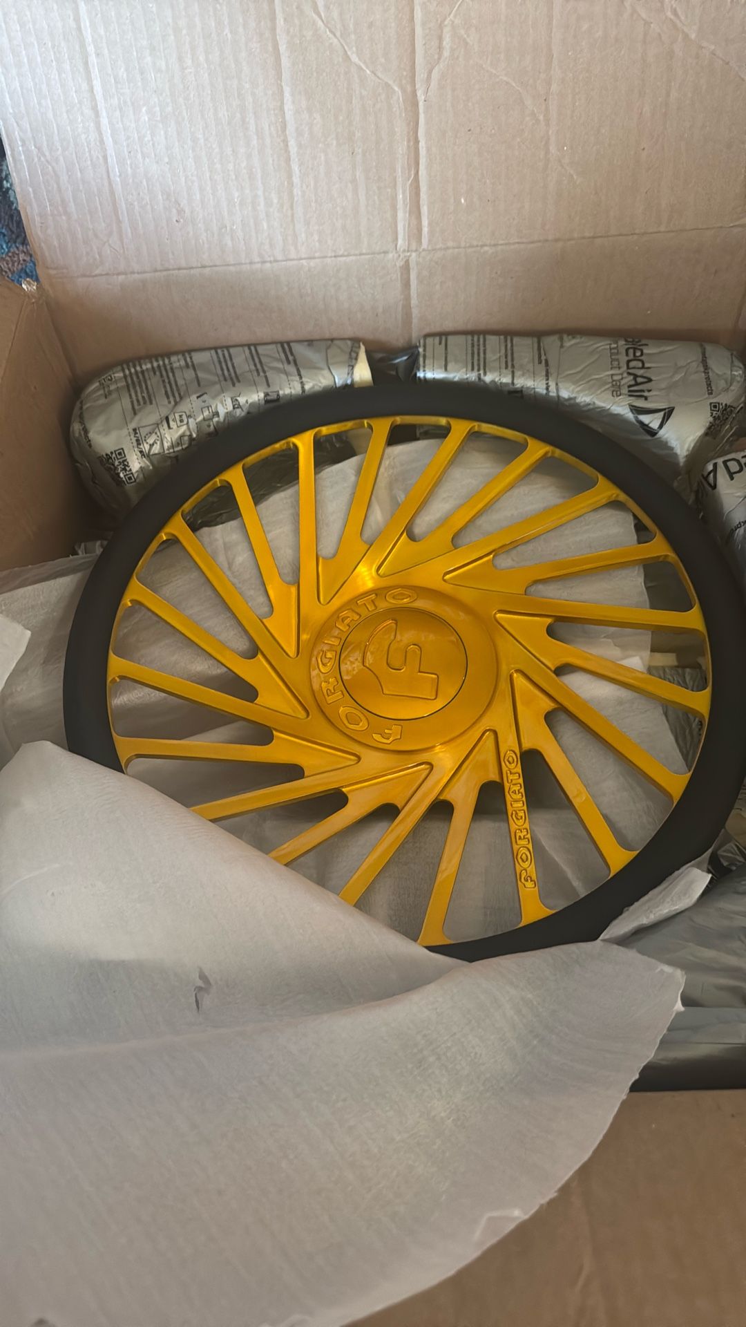 Forgiato Steering Wheel