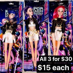 3kpop doll Set