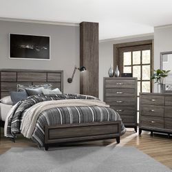 4-PCS Queen Size Bedroom Set In Offer 🔥🔥🔥
