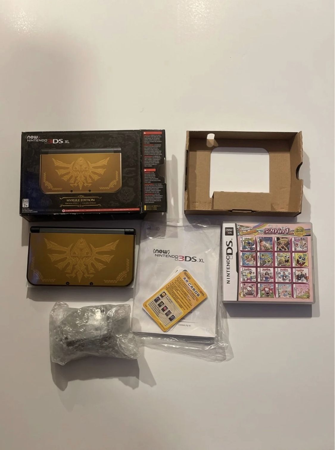 Like New, New Nintendo 3DS Hyrule Edition  Very Clean Dual Ips Screens