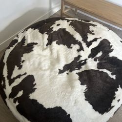 Cow Print Bean Bag Chair