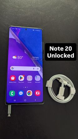 Samsung Note 20 5G. Like New And Unlocked!