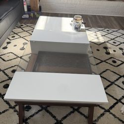 White Coffee Table 