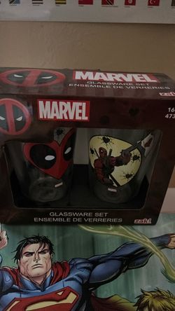 Marvel Deadpool Glassware Set by Zak!