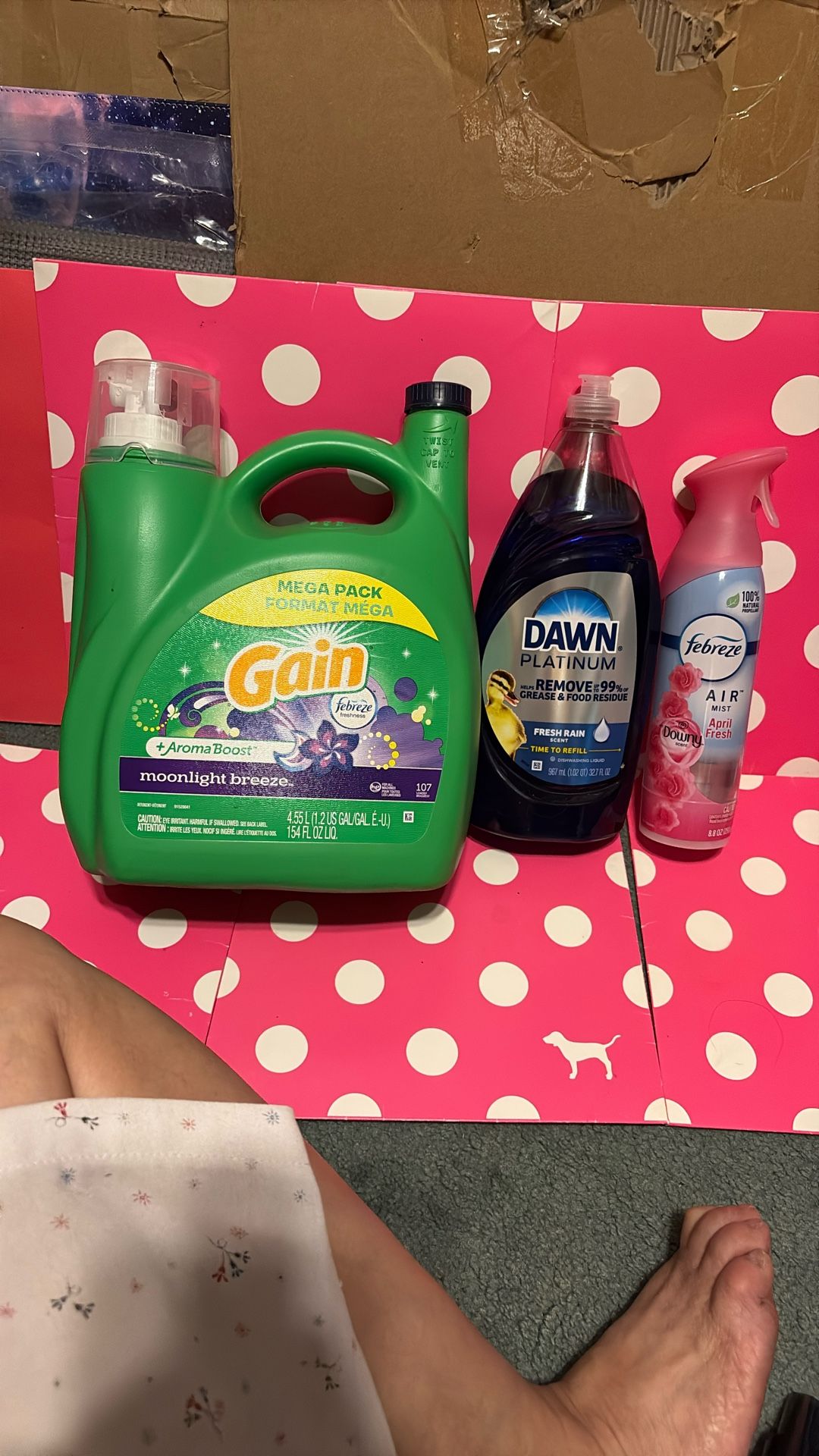 HOUSEHOLD CARE BUNDLE.