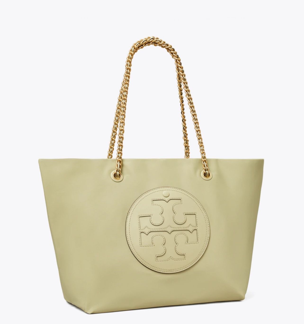 Tory Burch Olive Sprig Ella Chain Tote W/Dust Bag, FAST SHIPPING % 100 Authentic