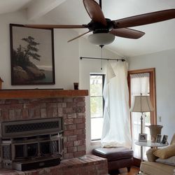 Large Ceiling Fan And light 