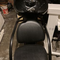 Professional  Hair Washing Bowl,  And Dryer.