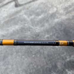 9 Ft Two Piece Rod With Reel