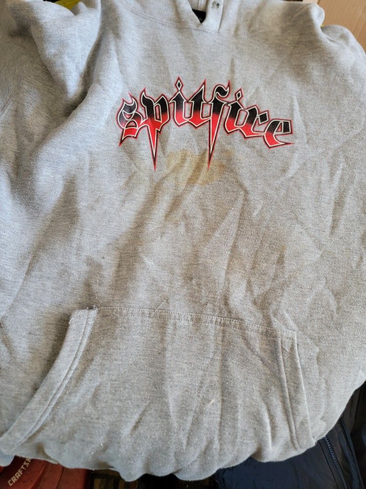 Vintage Spitfire Skateboarding Hoodie