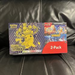 Pokémon Surging Sparks 2 Pack ETB