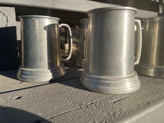 Set of 6 beer steins