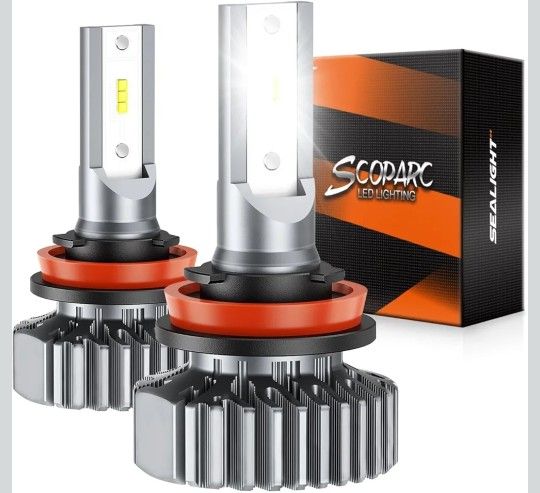 SEALIGHT πππ/ππ/ππ Bulbs, 5-Min Plug and Play Bulb, Quick Installation, Fanless Light, Non-Polarity, Powersports Accessory Lights, Pack of 2