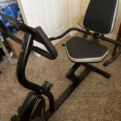 Vanswe Recumbent Exercise Bike