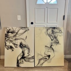 Smoke Themed Wall Art