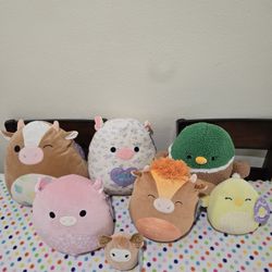 Farm Animals Squishmallows 