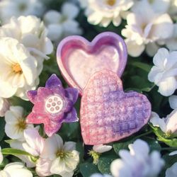 Resin Candle holder with jewelry box