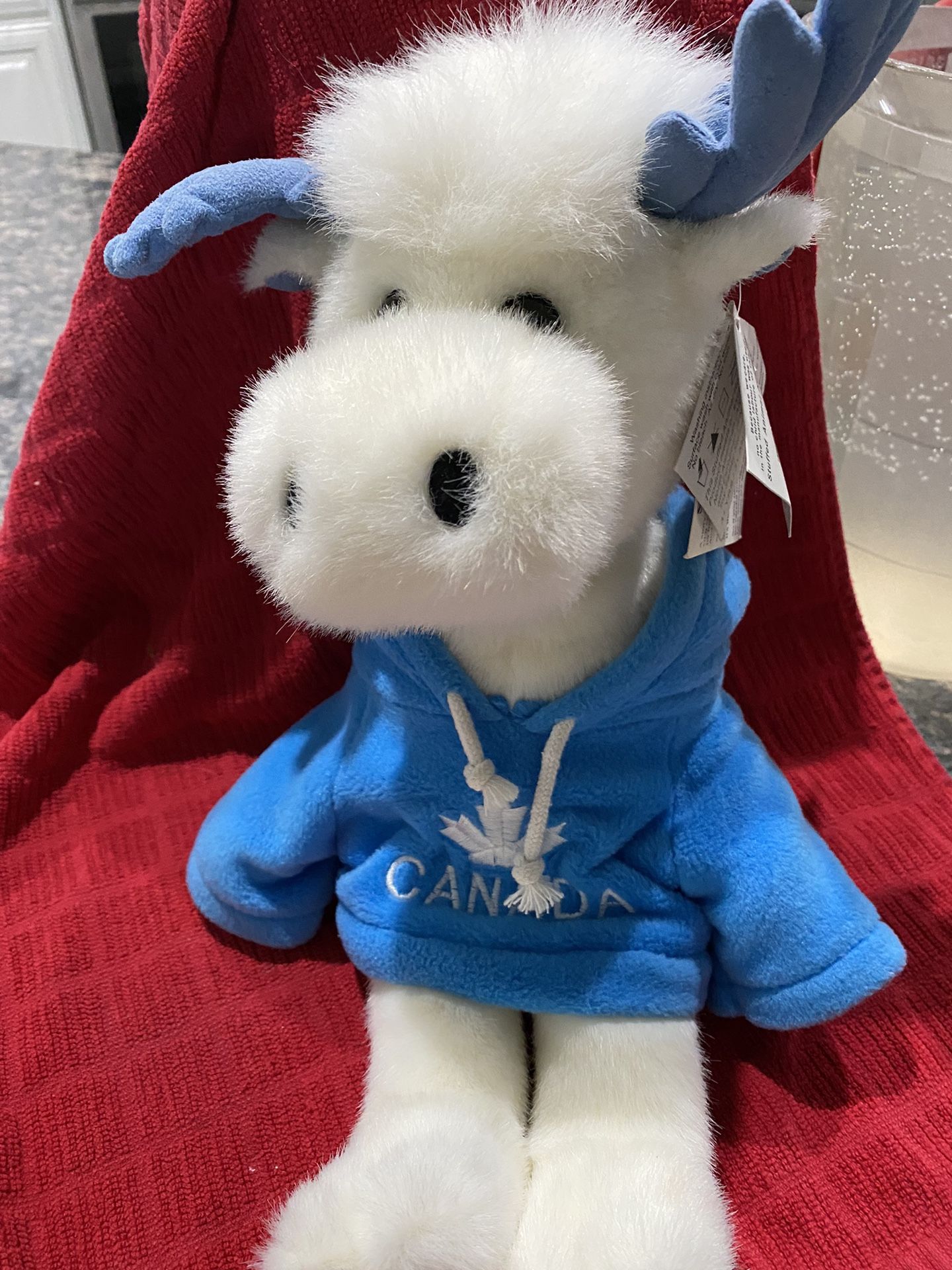 Stuffed Animal House “snowmoose”