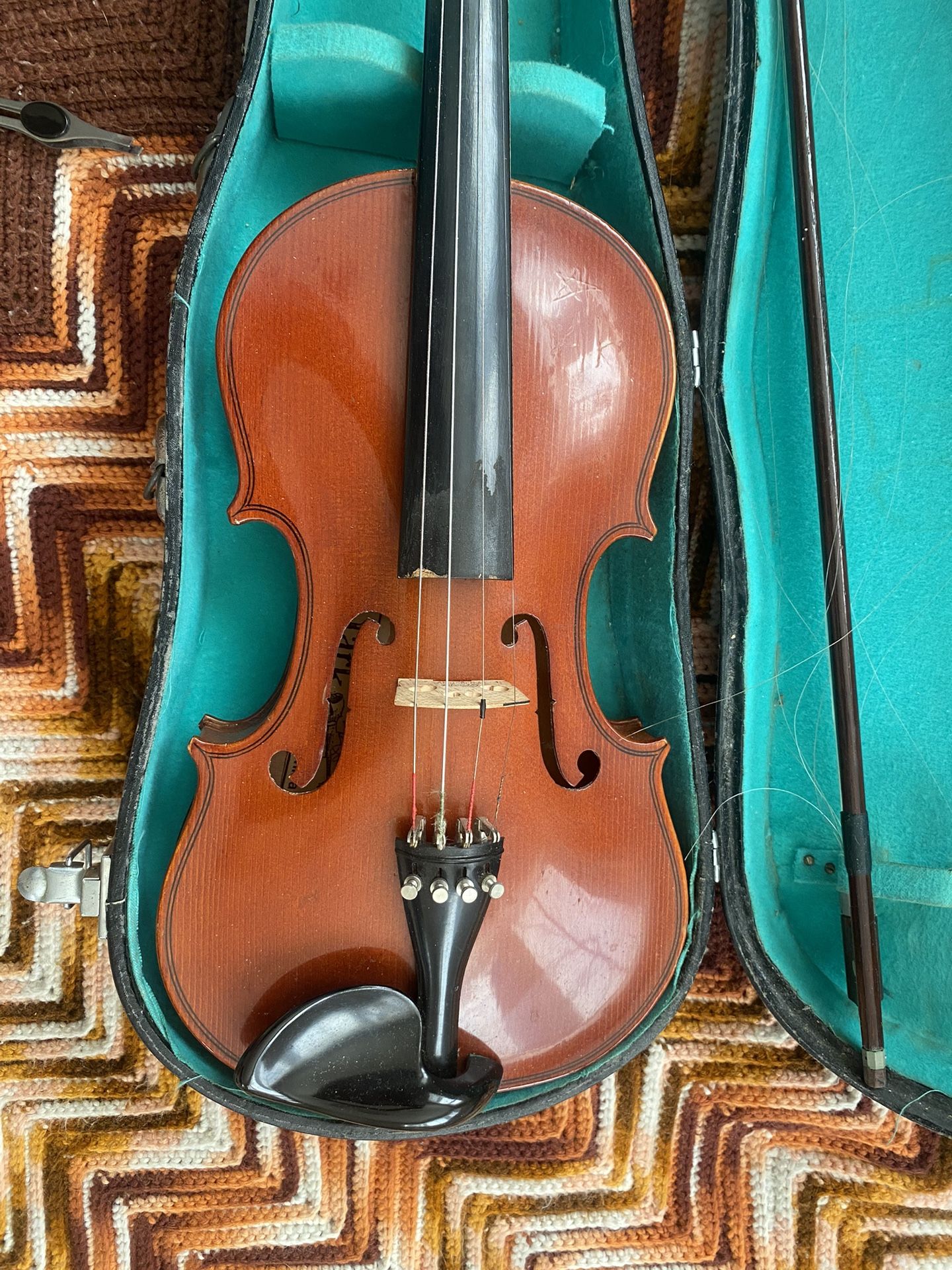 Violin With Case