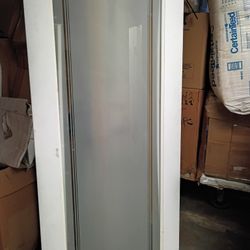30x80 Slabs Only Frozen Glass W/Clear Line, One Only