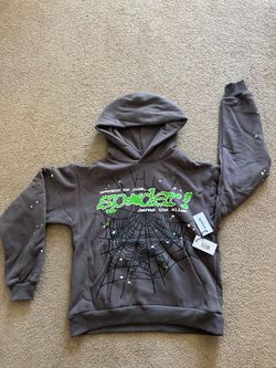 grey spider hoodie Punk v2