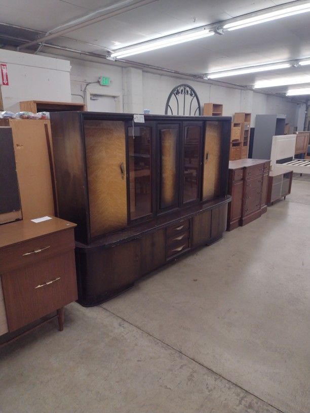 Vintage German Shrink Cabinet