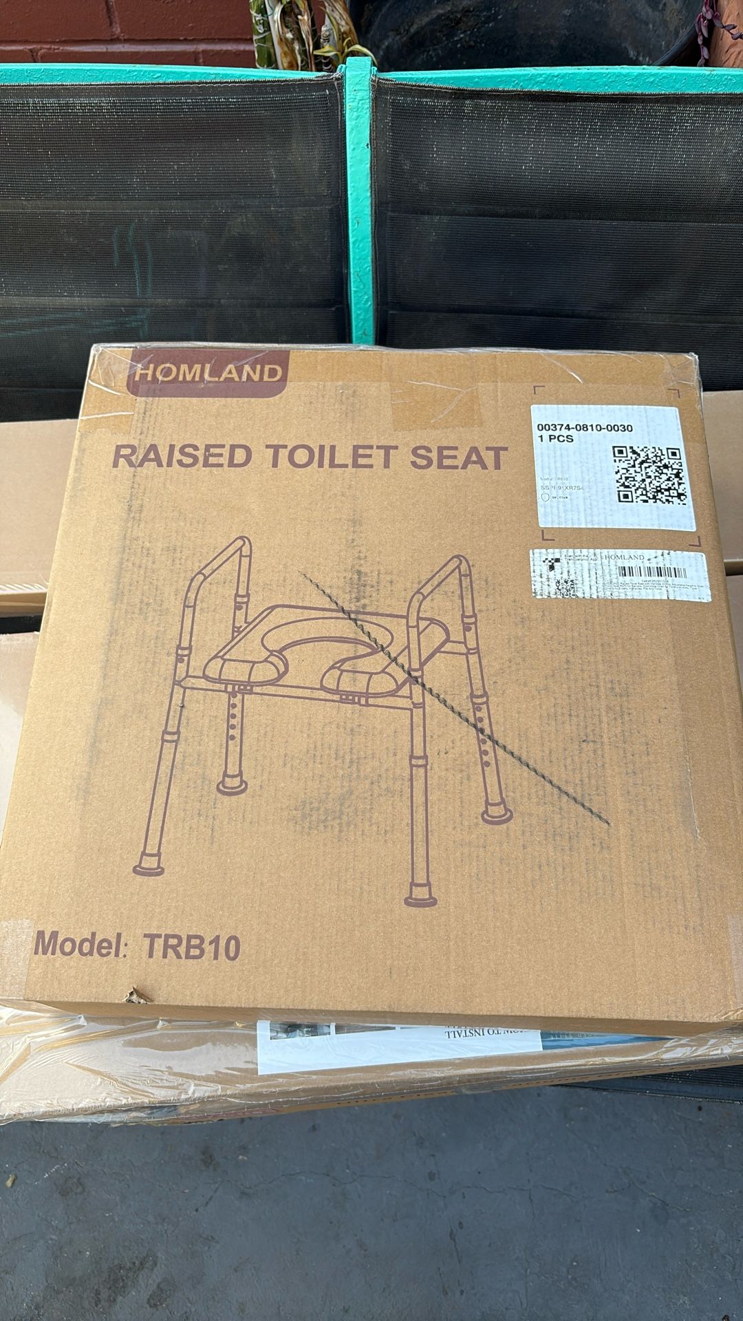 Raised Toiled Seat For Seniors Brand New In Box!