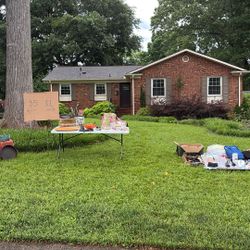 Spring Clean Out Yard Sale ALL DAY 5/18