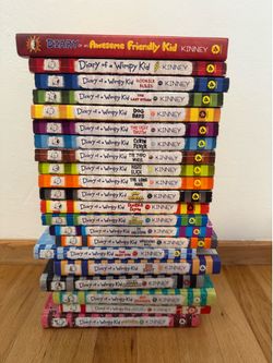 Diary of a Wimpy Kid all 20 books + Diary of an Awesome Friendly Kid