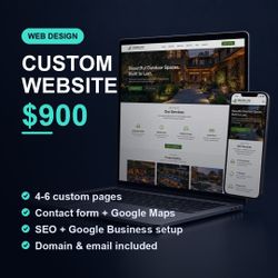 Custom Website for Your Business — $900