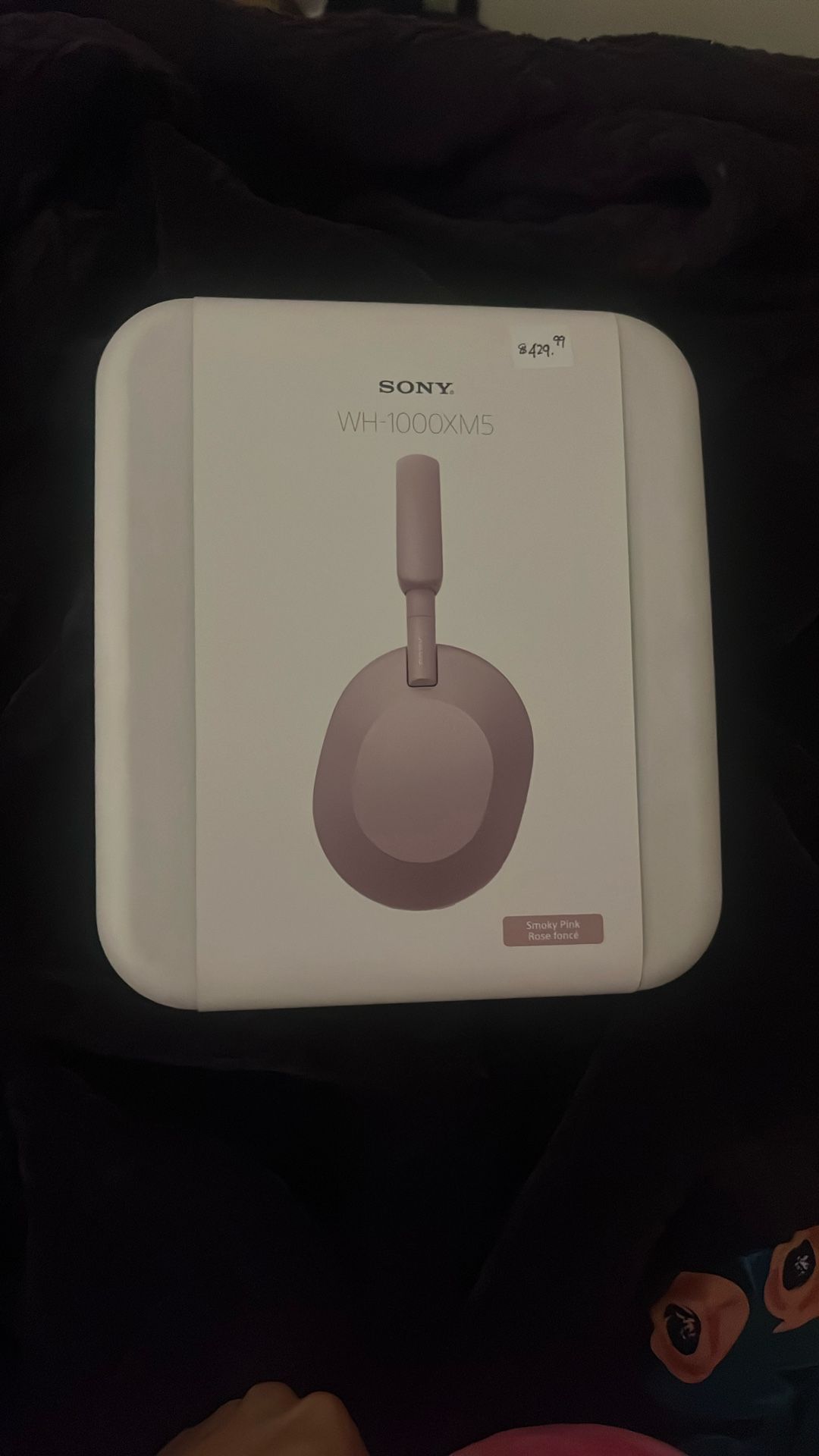 Pink Sony Headphones