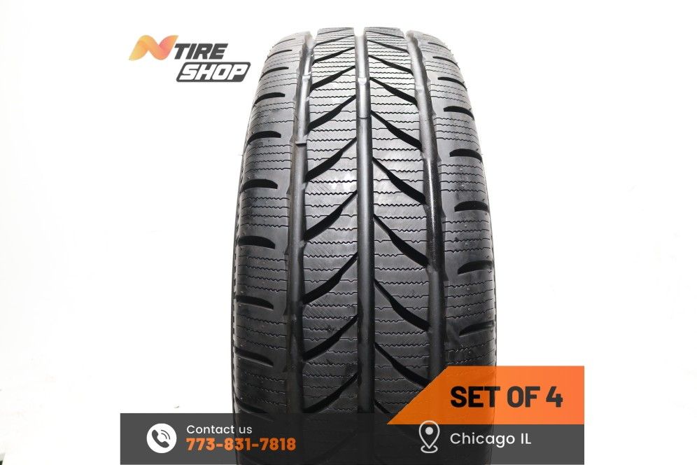 Set of 4 Used 15/32 LT Winter 265/75R16 123/120R Yokohama W.drive WY01