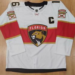 Season End Sale! Aleksander Barkov Florida Panthers White Jersey! 