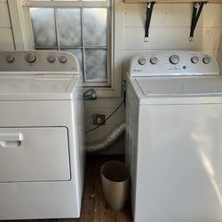 Whirlpool Electric Washer & Dryer