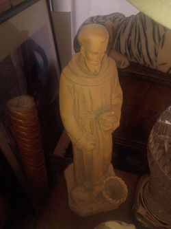 St Francis sculpture