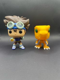 Agumon and Tai Kamiya