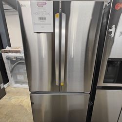 LG 33inch max counter depth fingerprint refrigerator