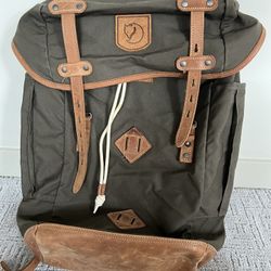 Fjällräven Rucksack No. 21 Large - Olive Green - Good Condition