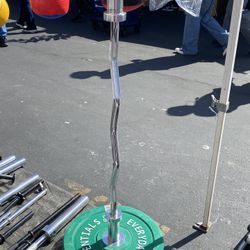 25 Pound Bar With Weights 