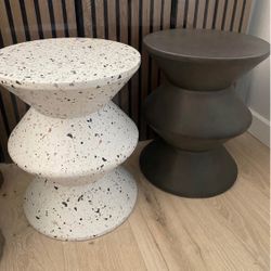 Geometric Side Table Plant Stand - NIB