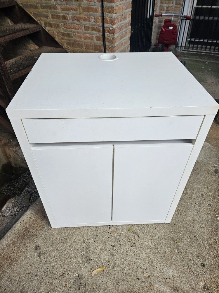 White Storage Cabinet