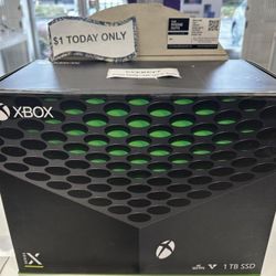 Xbox Series X - PAY $1 Today Only 'Just Ask Us How'

