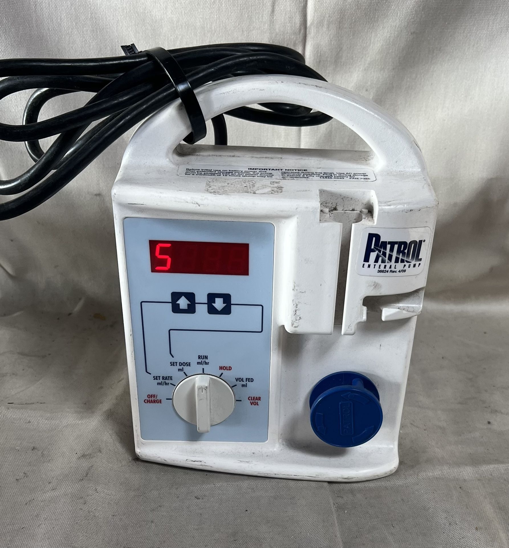 Ross Nutrition Patrol Enteral Feeding Pump