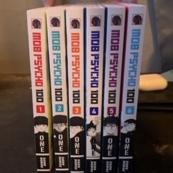 Mob psycho Manga 1-6