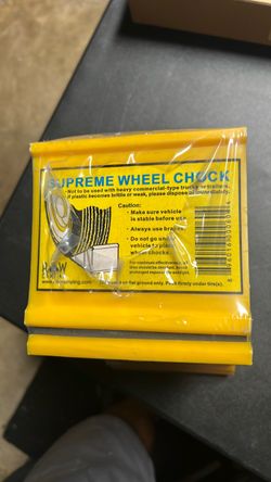 Wheel chocks