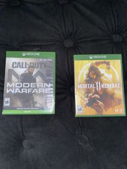 MW And Mk11 Xbox One 